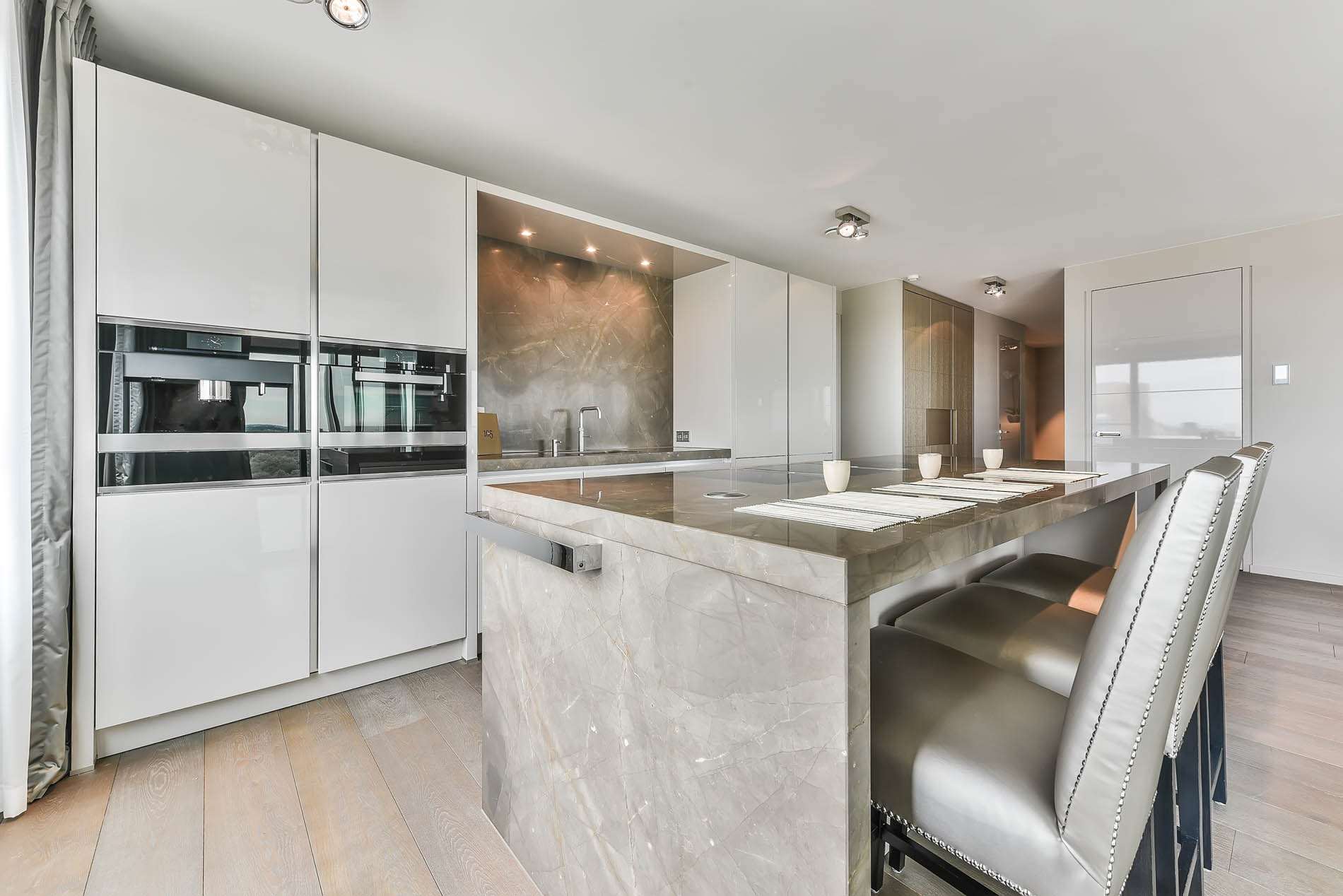 Interior of a beautiful kitchen of an elite house - Kitchen Remodeling Chicago