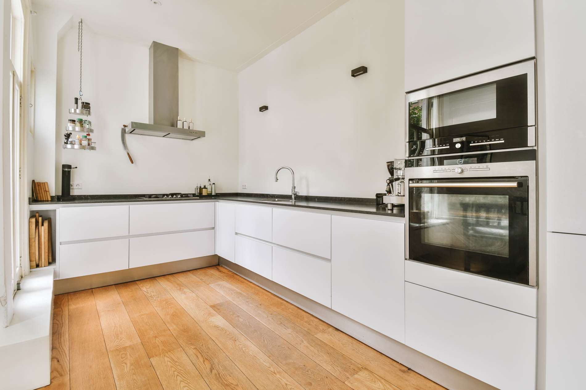 Close up of elegant sink in luxury kitchen - Kitchen Remodeling Chicago