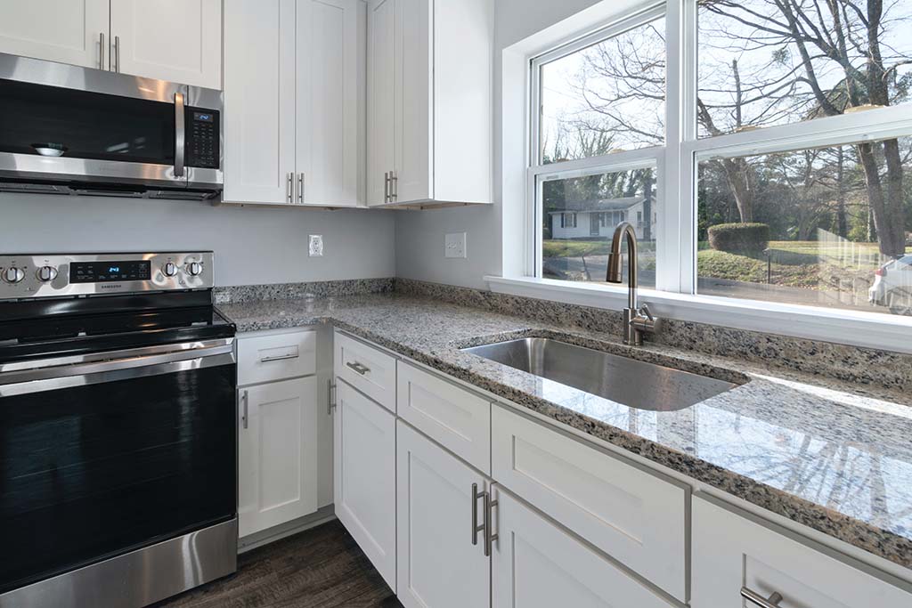 granite kitchen countertop