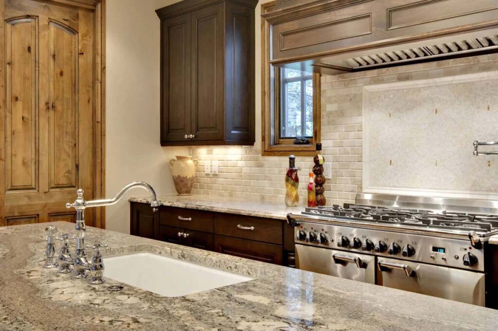 marble kitchen countertop