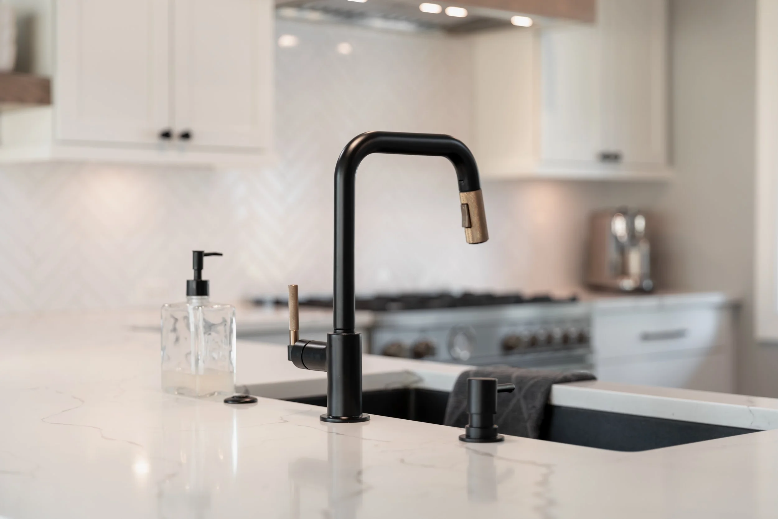 Kitchen remodeling with bold design choices