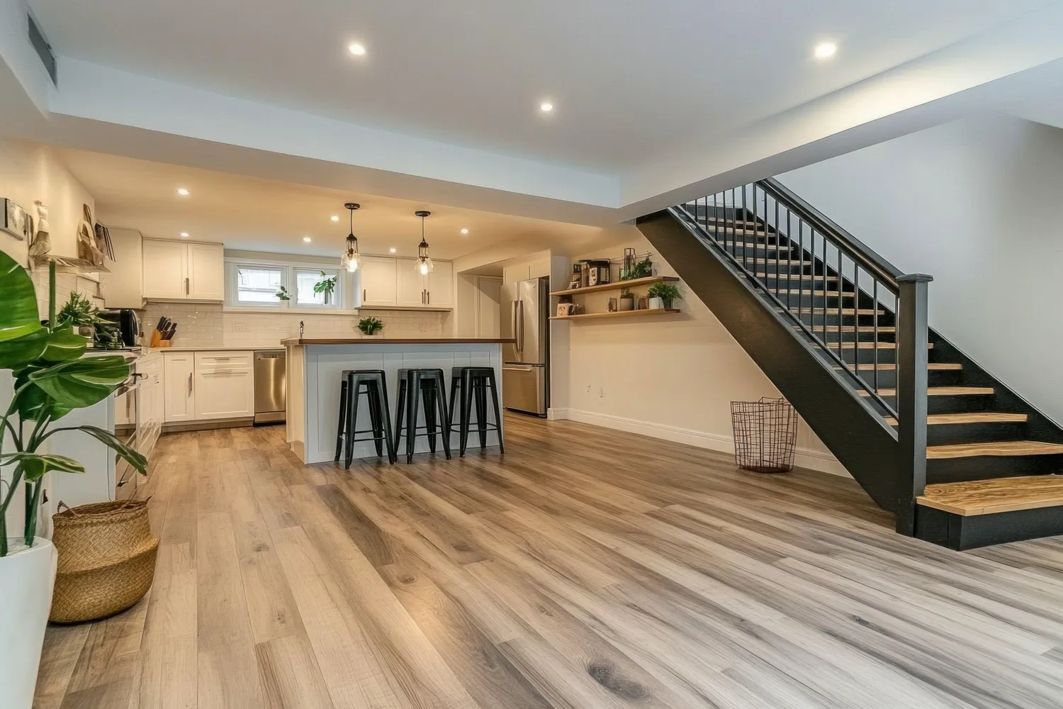 Basement remodeling project - basement remodeling contractors